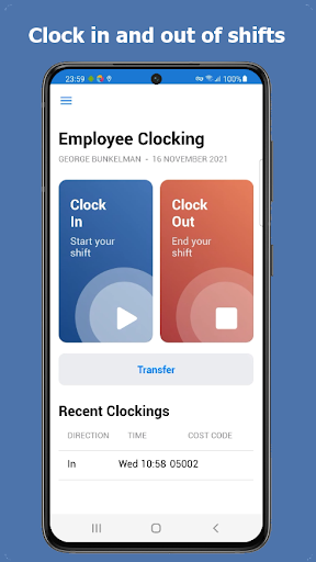 Rosterspace Mobile Screen 2