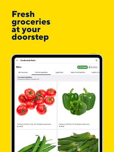 Screenshot of Foodmandu