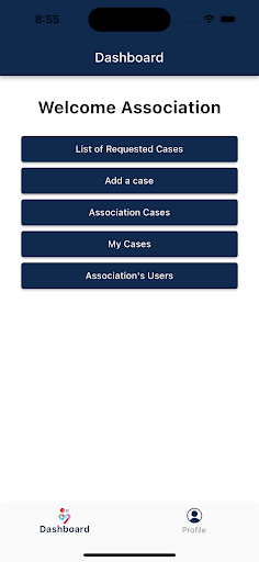 Android application Sandeh Association screenshort