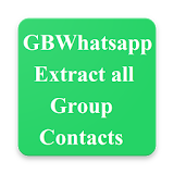 ?GBWhatsapp extract all group contacts icon