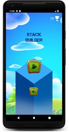 Android application Stack Builder - Game screenshort
