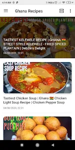 Recipes Ghana