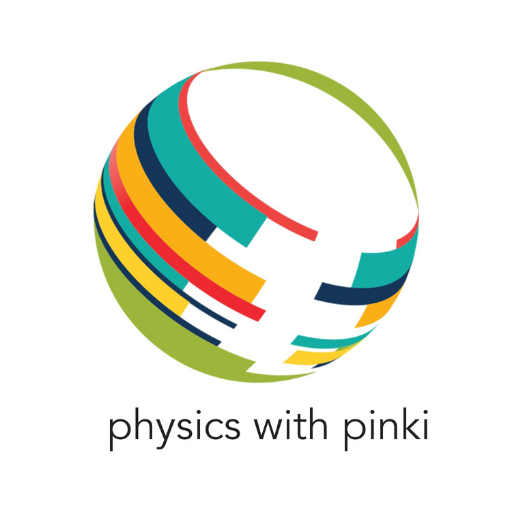Physics with pinki logo