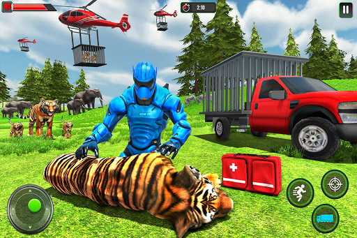 Police Robot Animal Rescue: Police Robot Games 1.0.11 screenshots 1