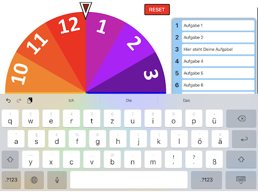 Custom Lucky Wheel Screen 2