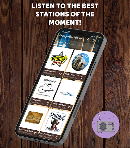 Country Radio Stations Screen 2