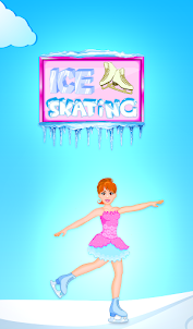 Estrella patinadora congelada