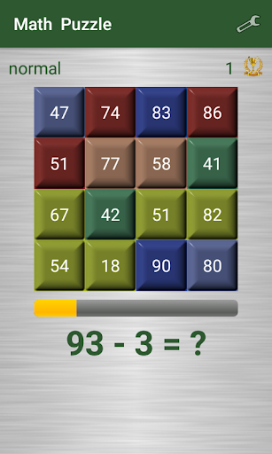 Math Puzzle Screen 2