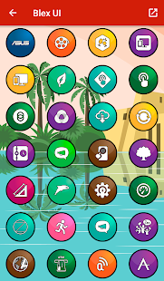 Blex UI - Скриншот Icon Pack