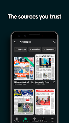 PressReader: Newspapers & Magazines 6.3.210407 screenshots 1