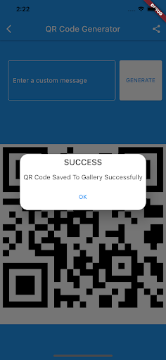 QR Generator & Scanner Screen 2
