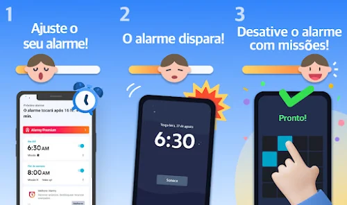 Despertador: Alarme, Relógio – Apps no Google Play