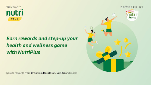 Android application NutriPlus - Health and Rewards screenshort