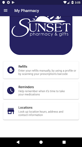 Sunset Pharmacy Screenshot 1 - AppWisp.com