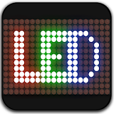 Led scrolling display icon