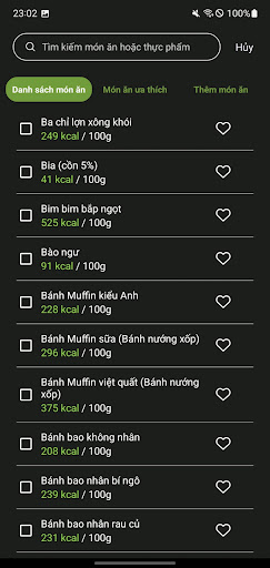 Caloer - Tính Calo & Giảm Cân Screen 2
