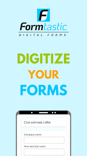 Android application Formtastic Forms screenshort