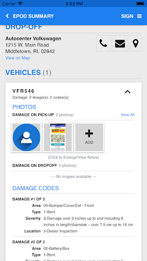 Dismuke Transport EPOD Screen 3