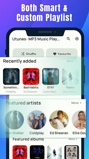 Utunes-MP3 Music Player Screenshot 1 - AppWisp.com