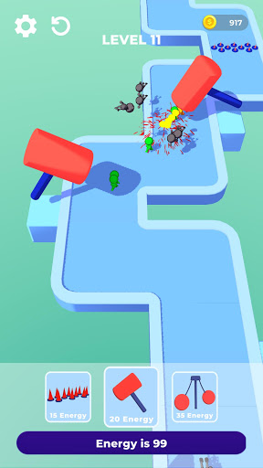 Stickman Defense: Traps and Barriers screenshots 3