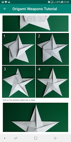 Origami Weapons Instructionのおすすめ画像5