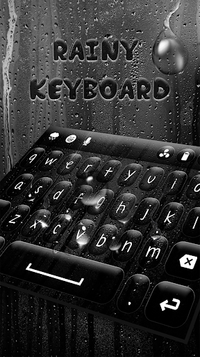 Rainy Keyboard Theme Screen 2