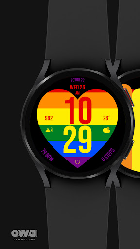 Android application Pride Watch Face 039 screenshort