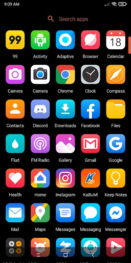 Android application FLUX - Rounded Square Icon Pac screenshort