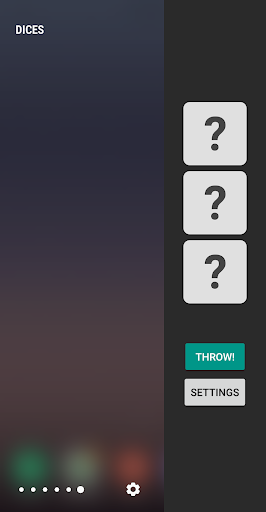 Dice & Edge Screen Widget Screen 3