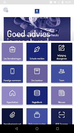 Android application Zekerheuts screenshort