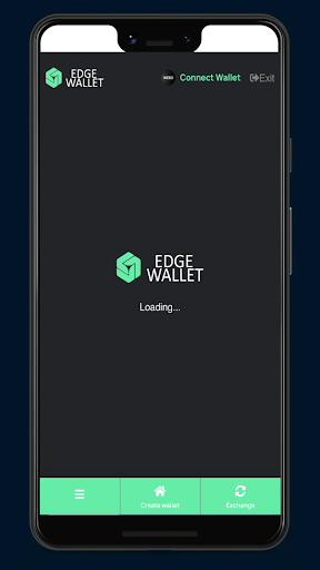 Edge Wallet : Crypto Wallet Screen 2