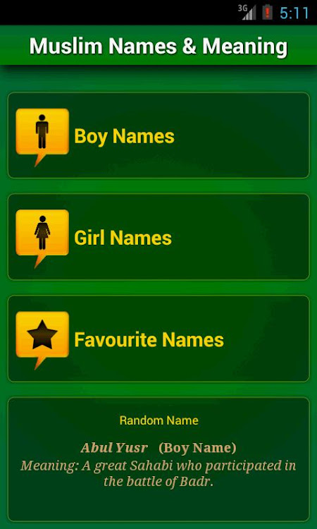 Muslim Baby Names and Meaning - 1.7 - (Android)