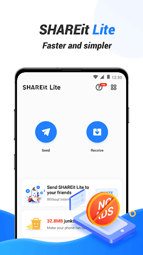 SHAREit Lite - Share & File Transfer App, Share it apktram screenshots 1