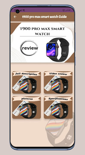 Smart Watch T900 Pro Max Guide Screen 2