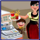 High School Food Cafe Cashier: Cash Register Story icon
