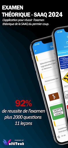 Android application Québec Permis De Conduire 2024 screenshort