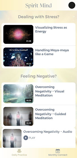 Spirit Mind: Meditation Screen 2