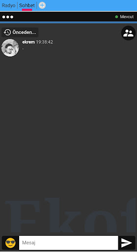 Android application Ekofm screenshort