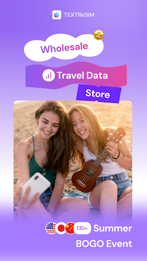 Android application Textr eSIM: Travel Data Market screenshort