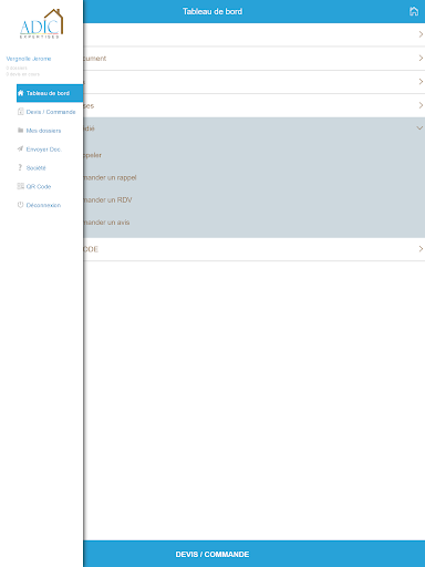 A.D.I.C Experise Screen 3
