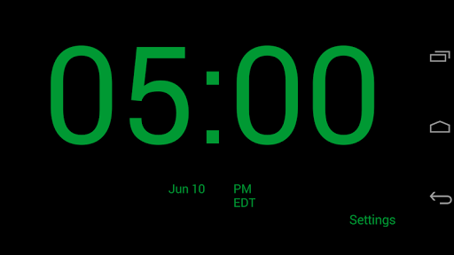 Android application Travel Clock (Secure) screenshort