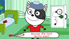 screenshot of Kid-E-Cats Animal Doctor Games