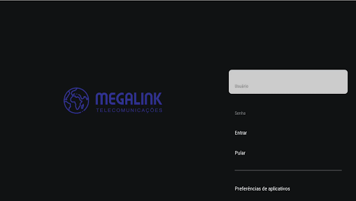 Android application MEGALINK TV screenshort