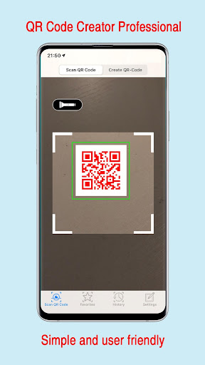Android application QR Code Creator Professional screenshort