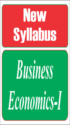 Android application Business Microeconomics screenshort