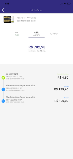 São Francisco Card Screen 2