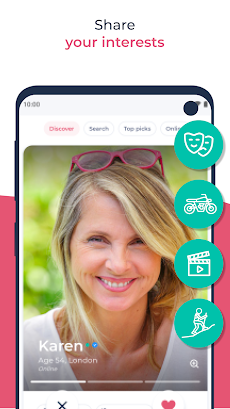OurTime: Dating App for 50+のおすすめ画像3