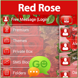 GO SMS Red Rose icon