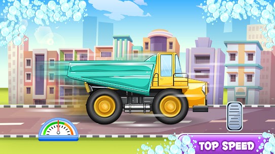 ألعاب غسيل الشاحنات للأطفال – لعبة غسيل السيارات 4