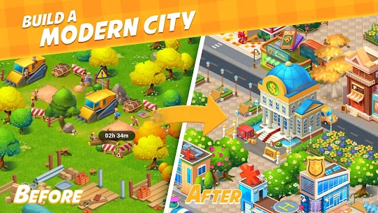 Farm City Mod Apk Free Download : Farming & City Building 3